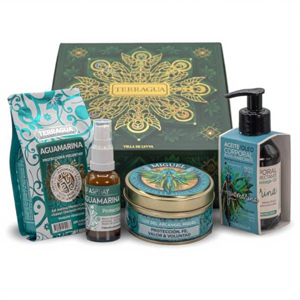 ESTUCHE TERRAGUA PROTECCION Luz del Arcangel Miguel